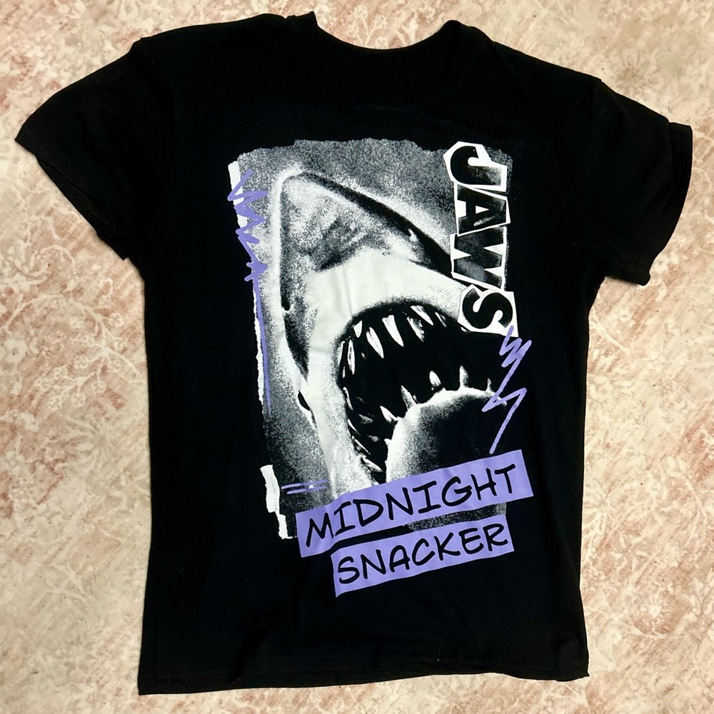 Source Unknown Black Shark Graphic Tee